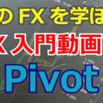 【FX入門動画5】誰でも簡単に使えるPivot(ピボット)