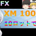 【FX XM】【ゆっくり実況】XMのハイレバ1000倍を試してみた
