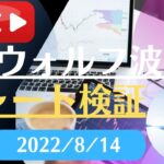 FX雑談ライブ 週末のFXウォルフ波動チャート検証（2022/8/14）