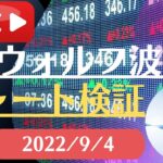 FX雑談ライブ 週末のFXウォルフ波動チャート検証（2022/9/4）