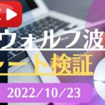 FX雑談ライブ 週末のFXウォルフ波動チャート検証（2022/10/23）