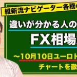 【FX】10月10日ユーロドル相場の振り返り