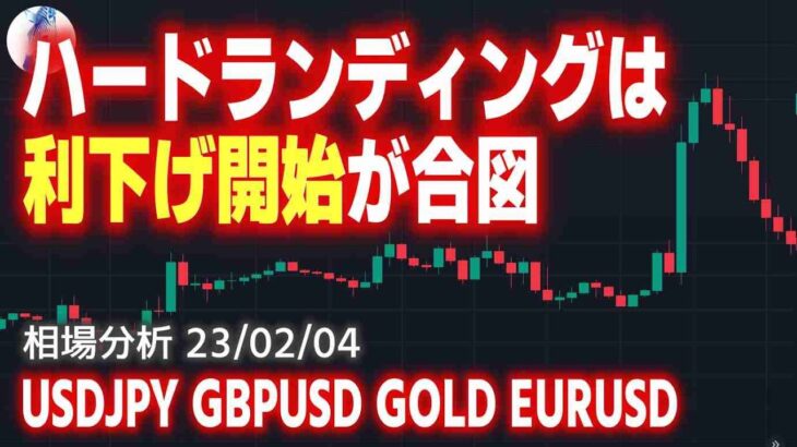 景気後退は利上げ時に起きるわけではない｜ドル円、ポンドドル、ゴールド、ユーロドル相場分析予想【USDJPY GBPUSD XAUUSD GOLD 金価格 EURUSD 見通し】