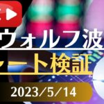 FX雑談ライブ 週末のFXウォルフ波動チャート検証（2023/5/14）