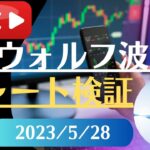 FX雑談ライブ 週末のFXウォルフ波動チャート検証（2023/5/28）