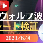 FX雑談ライブ 週末のFXウォルフ波動チャート検証（2023/6/4）