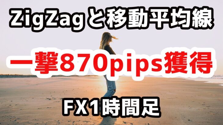 【FX】 ZigZagと移動平均線を使ったトレード手法！高pips狙えます！【GOLD】【ゴールド】【リスクリワード】【EMA【Zigzag】