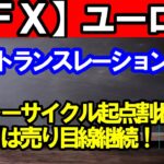 【ＦＸ】ユーロ円メジャーサイクル  レフトトランスレーション確定！