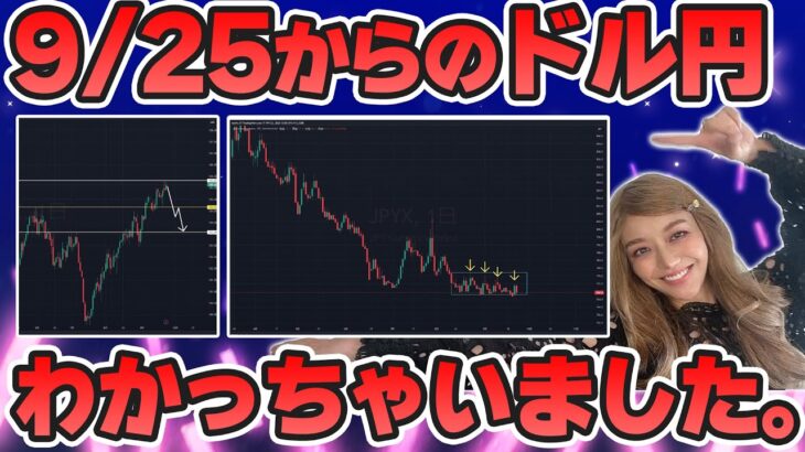 【FMOC後】9/25からのドル円はこうなる！！　先週の振り返り