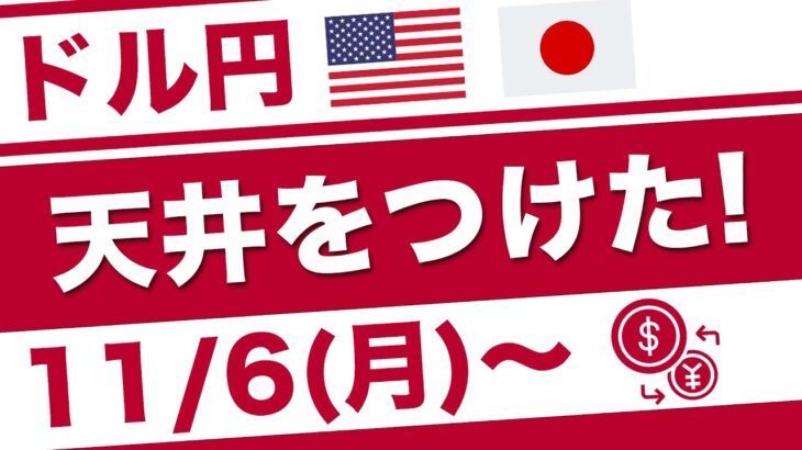 【FX ドル円予想】年内の高値更新は皆無！？+100pips以上狙えるチャンス！