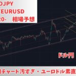 【FX】ドル円・ユーロドル相場予想。最新予想/週末考察・トレード解説。ロングorショート・USDJPY。