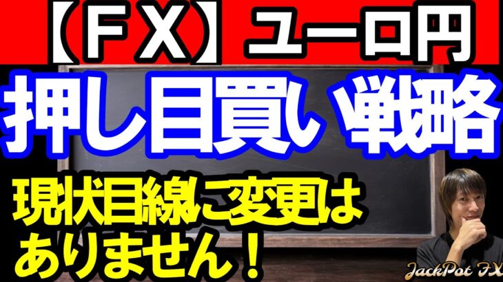 【ＦＸ】ユーロ円　押し目買い戦略！