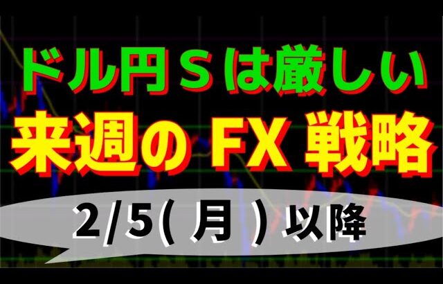 FXトレード戦略 2/5(月)以降　ドル円ショートは厳しい