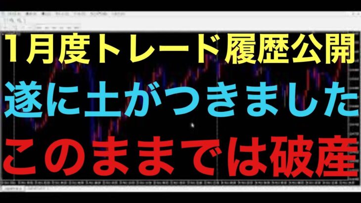 【ドル円FXトレード】このままではマズい・・赤字が出てしまいました・・赤字をちょっとずつ返済しつつ、勝てるトレードルールを完成させれば、あとは100万円稼げるはず！連勝は36ヵ月で止りました！