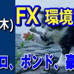 【TAKA FX】ドル、円、ユーロ、ポンド、豪ドルの環境認識解説。3月14日(木)