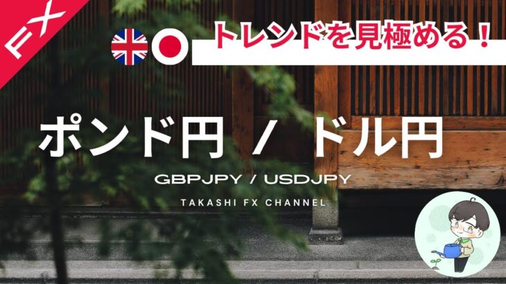 【ポンド円/ドル円】トレンドを見極めるとトレードの方向性がわかってくる。ポンド円の現在目指してるポイントとは？【2024/5/15】