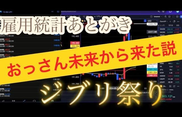 FX、5月3日、3万円チャレンジ『雇用統計』