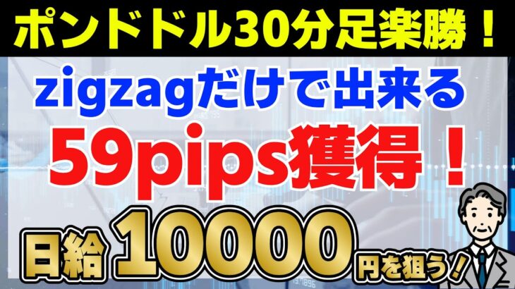 【FX】ポンドドルは楽勝です【ビットコイン】【BTC】【ドル円】【USDJPY】【GOLD】【ユーロドル】【XAU USD】