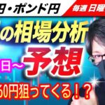 【FX来週の相場分析と予想】ドル円、米FRB利下げ期待も円安展開！為替介入警戒も再び160円目指すのか？ドル円とポンド円の来週の反発ポイントを見極めろ！（5月20日～5月24日）