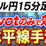 【FX初心者必見】Pivotのみで効く水平線手法！もう誰も見てない線を引くのは終わりにしませんか？