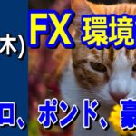 【TAKA FX】ドル、円、ユーロ、ポンド、豪ドルの環境認識解説。5月30日(木)