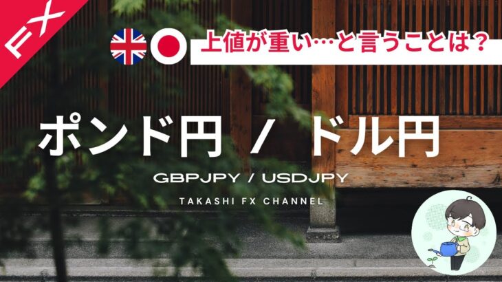 【ポンド円/ドル円】上昇しても上値が重い…と言うことは？ここから考えられる動きの想定。ドル円、ポンド円【2024/6/12】