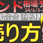 【ポンド最新予想】知らないと負ける！ポンドの正しい売り方！売りタイミングと合わせて簡単解説！来週のポンド・ユーロの最新為替相場予想と投資戦略！ECB・介入に注目 (24/6/3週)【FX】※