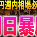 【明日暴騰？】ドル円今週の相場攻略法を徹底解説します【FX為替】【投資予想】【日本株】