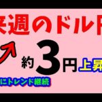 【FXドル円】来週前半6/24～26　における値動きシナリオ解説