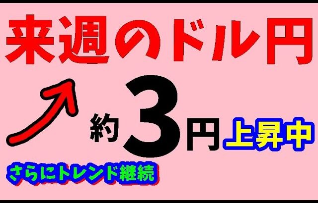 【FXドル円】来週前半6/24～26　における値動きシナリオ解説