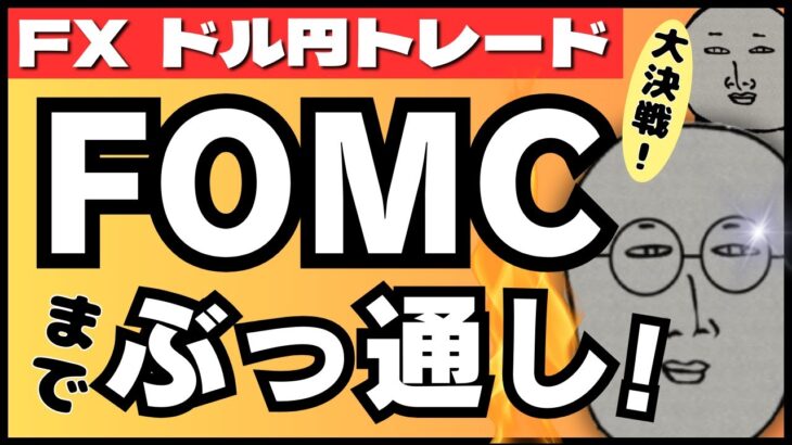 【FXライブ】今夜は眠れない！米CPI＆FOMC政策金利発表＆パウエル会見までぶっ通し ドル円トレード配信！