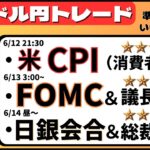 【FXライブ】ドル円激動の一週間、開幕！米CPI＆FOMC＆日銀会合などなど特大イベント連発！しかし今日はなんもなし！ドル円トレード配信