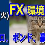 【TAKA FX】ドル、円、ユーロ、ポンド、豪ドルの環境認識解説。6月18日(火)