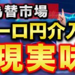 【2024年7月23日】為替市場  ユーロ円介入の現実味　結論からいえば十分あり　それは1999年からの4年間で計18回で1兆円を超えるユーロ買い円売りの介入実績があるからです