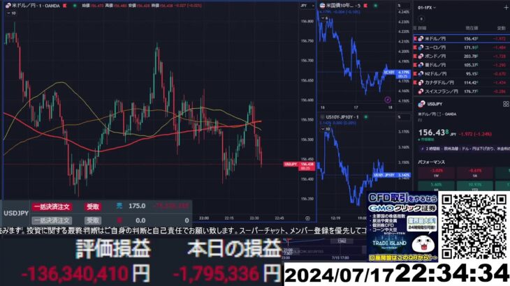 【FX生配信】事故って大爆損、もうやる気しない