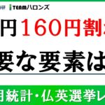 FXのライブ解説、米雇用統計・仏英選挙レビュー「ドル円160円割れに必要な要素とは」 (2024年7月8日)