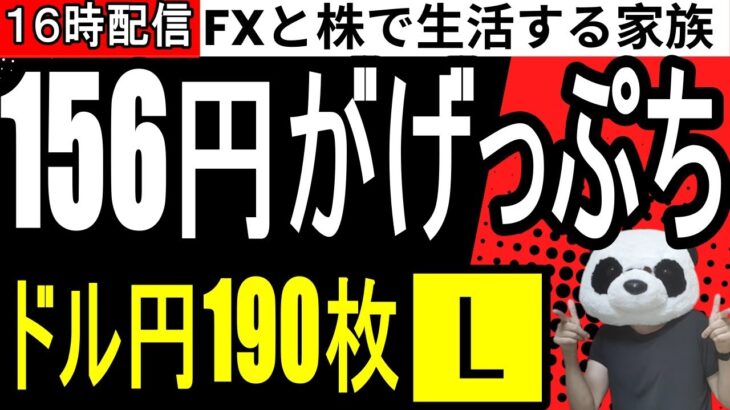 【FXライブ】ドル円ロング190枚！初心者歓迎FXのいろはを学べます…今年の収支FX+636万5000円、株+127万円