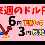 【FXドル円円】来週前半7/29～31　における値動きシナリオ解説