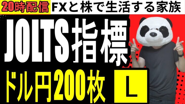 ドル円２００枚ロングとJOLTS指標…今年の収支FX+275万、株+127万円