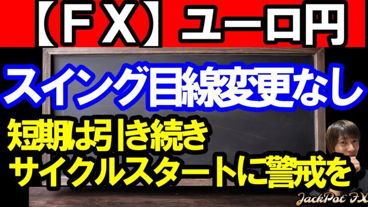 【ＦＸ】ユーロ円　来週も戻り売りの目線変更なし！