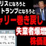 【日経平均 インデ ドル円 ポンド円 ビットコイン円 原油価格】ハリスになろうとトランプになろうと円キャリー巻き戻し／失業者爆増株価暴落｜最新の相場を分析 2024年8月3日