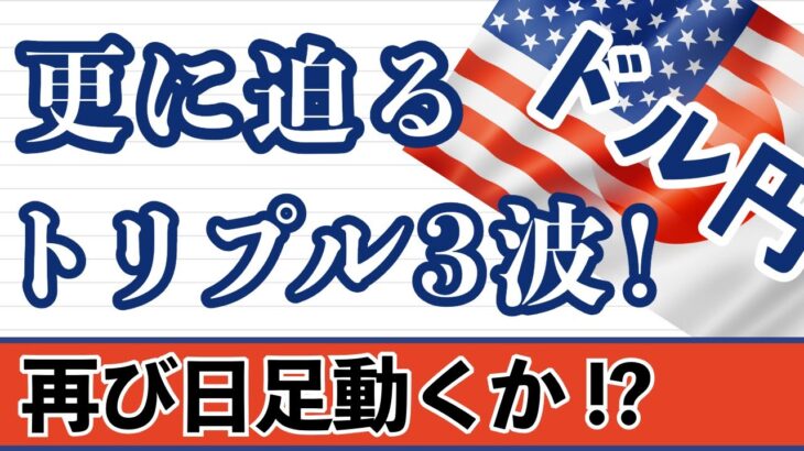 【FX ドル円分析】☆きらきら☆ゲートに向け更に迫る動きが作れれています。週足～1時間足まで解説しています。#ドル円 #FX #FXトレード #テクニカル分析