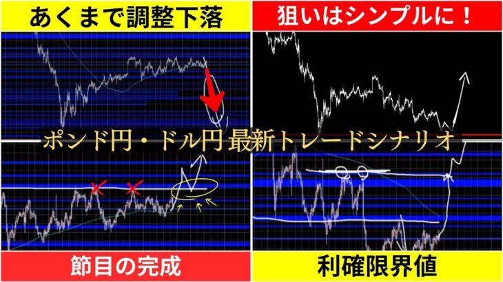 ポンド円ドル円トレード戦略公開【FX最新予想】