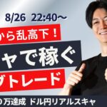 【FX】ライブトレード 今月+万達成700 スキャドル円 ポンド円 ユーロ円