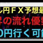 【ドル円FX予想最新】短期的な話で、CPIの発表を除きますが、若干上昇の流れが優勢とみてます！売りの圧力が働いてるポイントを何度も否定して、突破していけば、150円台までも回復上昇する可能性あるか！