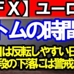 【ＦＸ】ユーロ円　ボトムの時間帯の重要なタイミング！