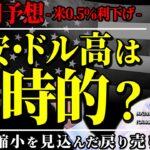 ドル円、米0.5％利下げ後のドル高・円安は一時的？金利差縮小を見込んだ戻り売り戦略 #ドル円 #米利下げ #投資 #fx #shorts（ダイジェスト）2024/9/19　今井雅人氏