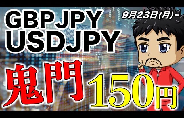 最新分析｜鬼門は150円｜売買トレードシナリオ【FXポンド円/ドル円】