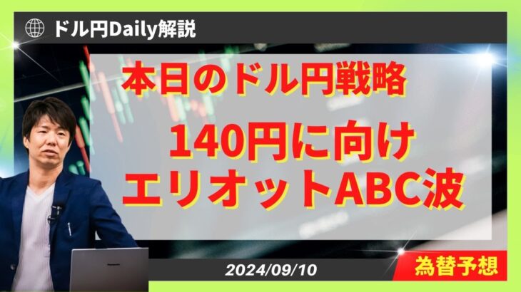 【ドル円】エリオット波動ABC波から140円トライ！？【FX 為替予想】