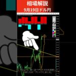 【FX為替相場解説】9/19 逆ペナントブレイク！チャンスはココ#shorts  #投資 #fx #ドル円 #usdjpy #相場 #解説 #練習君 #検証 #ソフト